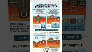 what is Isostasy?#ugcnet #ugcnetjrf #netjrfgeography #geography #assistantprofessor #neslet #apsc