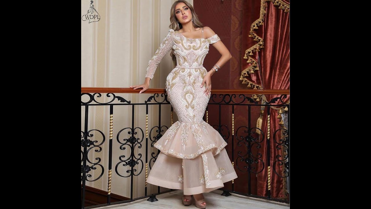 Mermaid Evening Dress - Saudi Arabian Dresses - Ideas Store