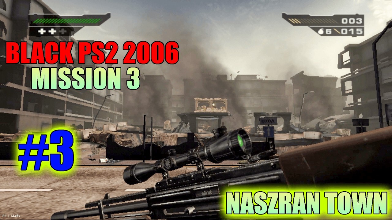 Black 2006 Mission 3 Naszran Town Evofox Elite X PC Controller | Black ps2 Naszran Town Walkthrough