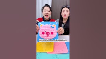 REVIEW tranh khâu len cao cấp, nên tặng nó cho ai nhỉ #funny #funnyvideo #funnyshorts