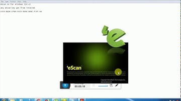 [Updated]  Life Time Activation Code eScan AntiVirus key 100% Working