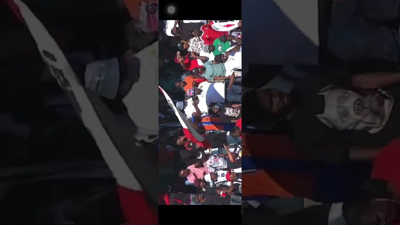 The Pirates fans are at Orlando Stadium for goals ☠️⚽