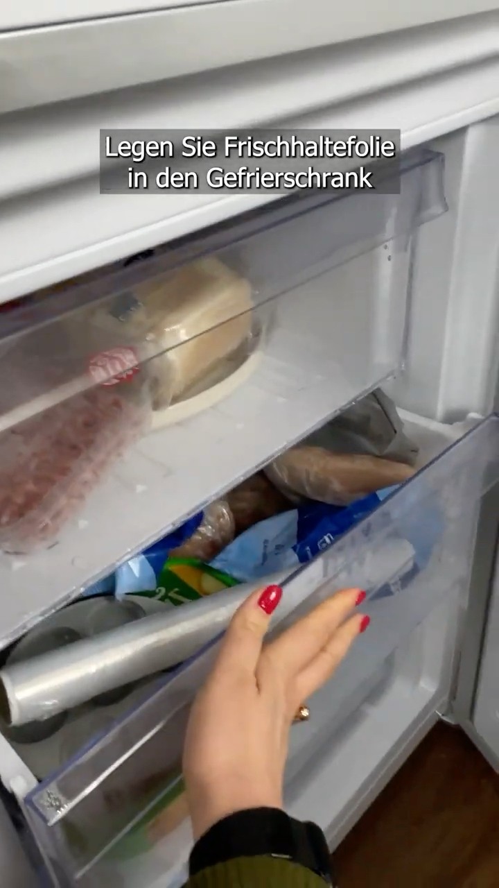 Ich benutze Frischhaltefolie nur aus dem Kühlschrank - YouTube
