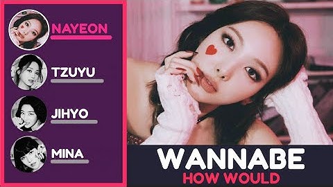 How would Twice sing "WANNABE" by ITZY | Line Distribution #twice #itzy #howwould #itzywannabe