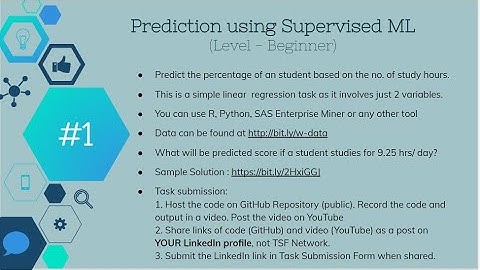 The Sparks Foundation Internship Task 1   Simple Linear Regression