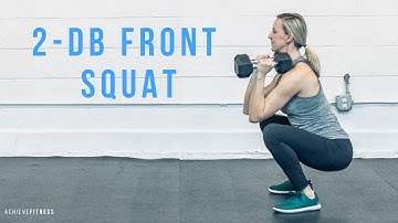 2DB Front Squat