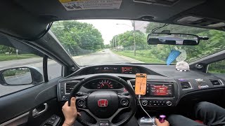 TRIP TO JOE’S BBQ 🍗 | 9TH GEN SI | CHILL POV DRIVE