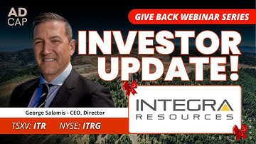 Integra Resources (ITR | ITRG) Investor Update Webinar | Strategie en projectontwikkelingen voor ...