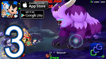 Kingdom Hearts Unchained χ Android iOS Walkthrough - Part 3 - Raid, Story 10-14