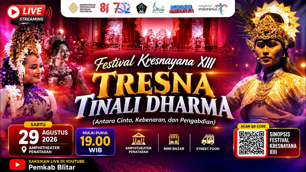 Live - Festival Kresnayana XIII - Tresna Tinali Dharma - Antara Cinta, Kebenaran dan Pengabdian