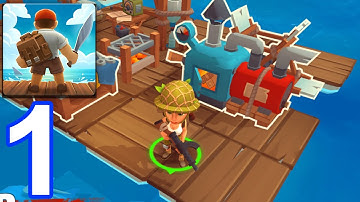 Grand Survival: Raft Adventure - Gameplay Walkthrough Part 1 (iOS, Android) | World of Gameplays