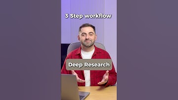How I Actually Use Deep Research - 3 Step workflow