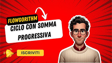 Flowgorithm 10 - iterazione indefinita con somma progressiva