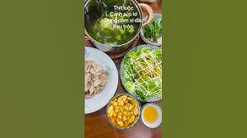 Bữa cơm đơn giản cùng gd