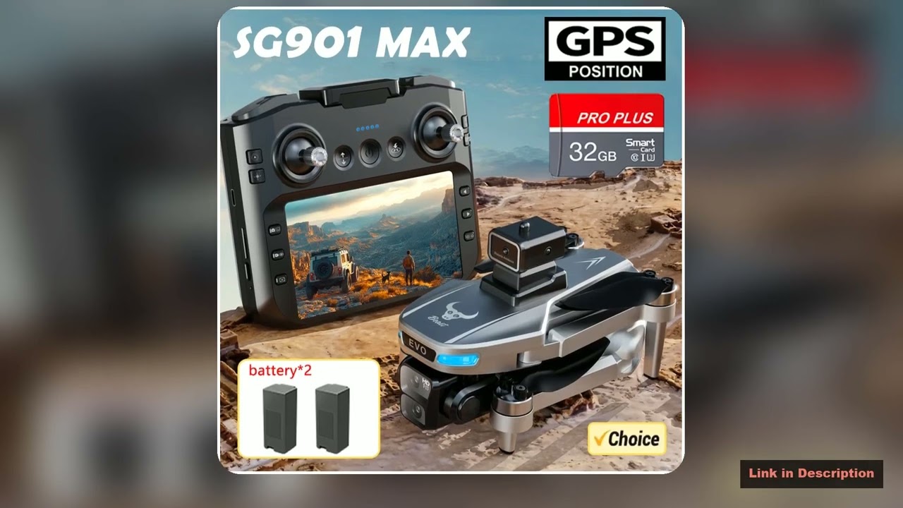 Mini Drone Professional GPS HD Camera Drones 5G WIFI FPV Video 4k UAV 45 inch large screen remote