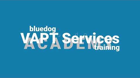 #2   Introduction to bluedog VAPT Service Dashboard Web App Security Scanning