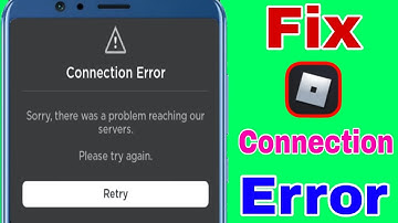How to fix connection error problem on Roblox new rules 2024