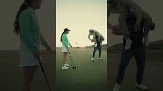 ⛳️ No-Look Golf Challenge ft. Peter Finch and Bethsgolf