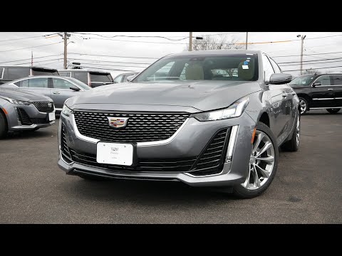 2020 Cadillac CT5 Premium Luxury Review - Start Up, Revs, and Walk Around