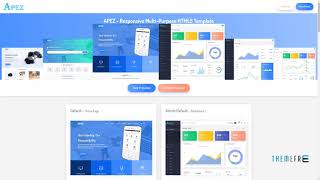 APEZ - Responsive Multi-Purpose HTML5 Template + Admin Template