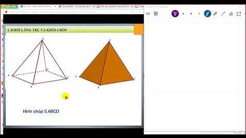 Bài giảng khái niệm về khối đa diện lớp 12 tiết 1