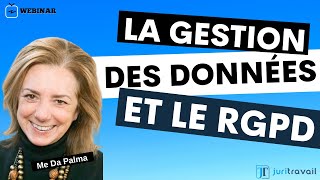 La gestion des données des salariés et le RGPD