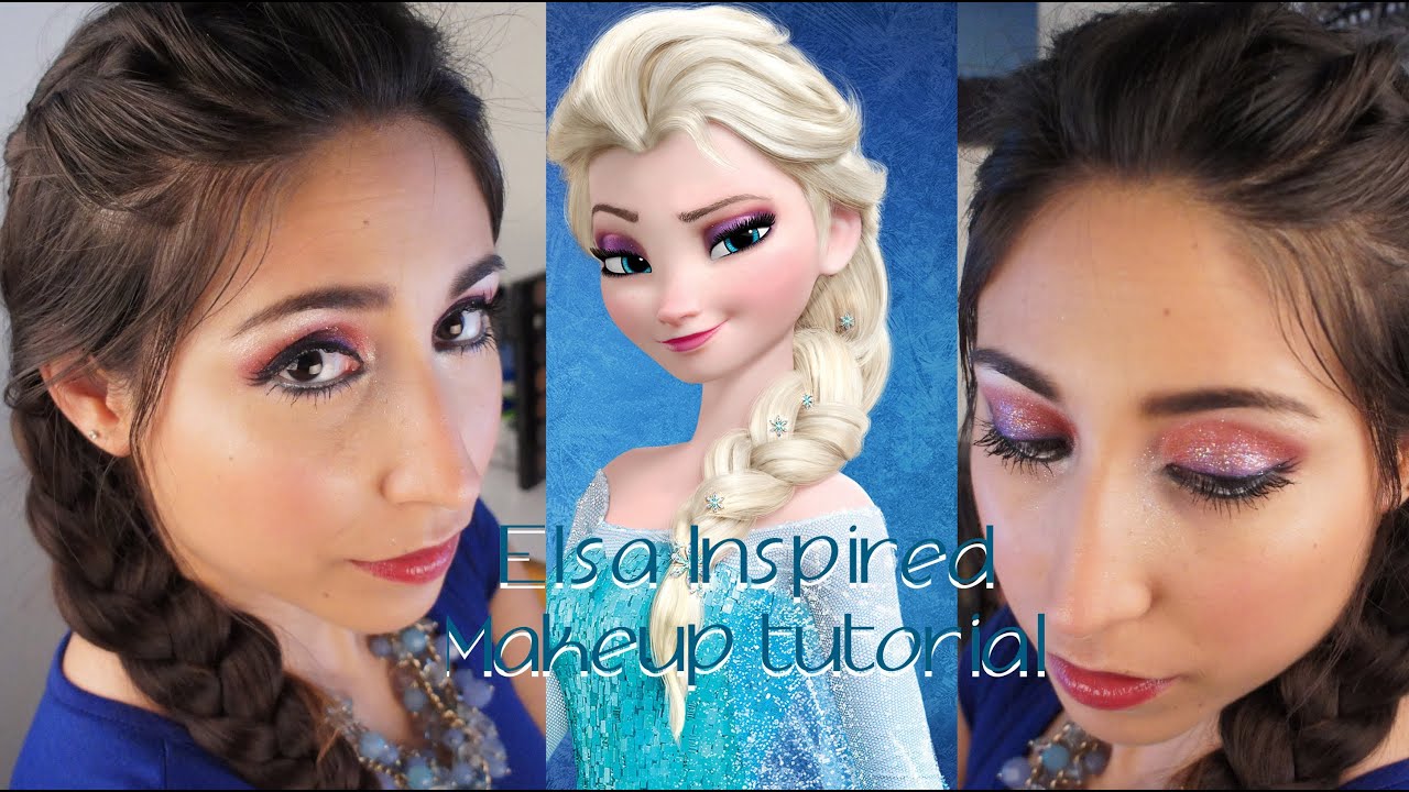 Inspired By Disney Frozens Elsa Makeup Tutorial YouTube