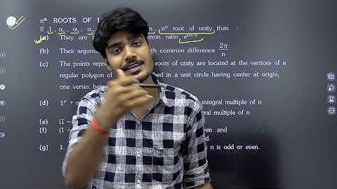 JEE Advanced Hot Topic : Nth Root of Unity | Complex Number | JEE Advanced Maths #JEE2021 #jee