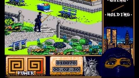 The Last Ninja 2 (AST) gameplay