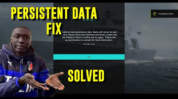 👉How to fix "Unable to Load Persistent Data" ┃ Battlefield 2042