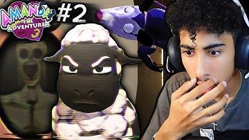 WOOLY IS PURE EVIL!! | Amanda the Adventurer 3 [Part 2]