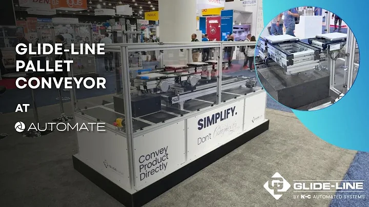 Glide Line Pallet Conveyor Demonstration at Automate Expo