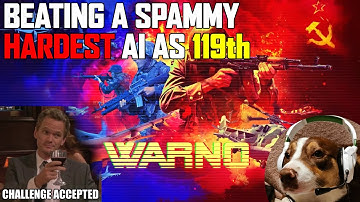 Challenge Accepted! 119th vs 4th MSD Hardest AI - WARNO