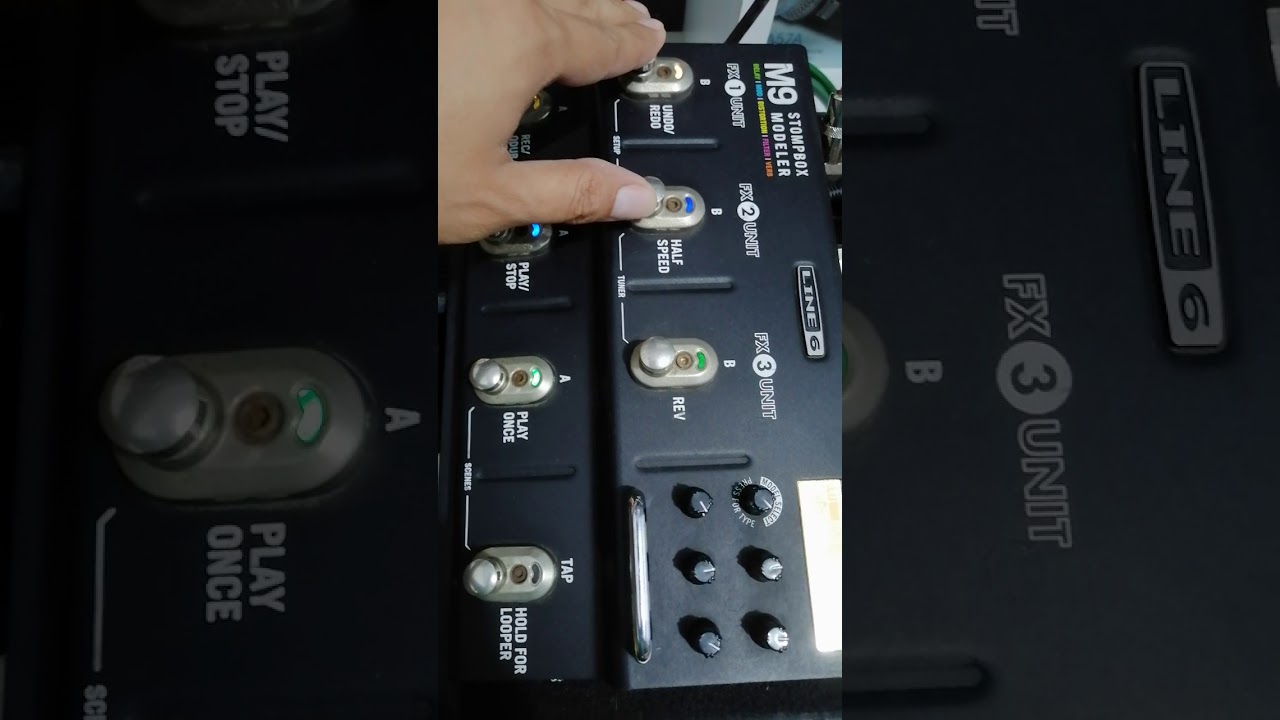 line6 m9 動作未確認 M9 line6 restaurar fabrica - YouTube