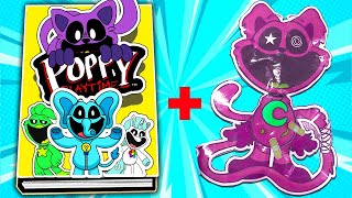 Making Poppy Playtime Chapter 3 Game Book🐱🧼(Smiling Critters Squish) DIY