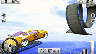 Impossible Car Stunts 2019   Skyline Racing | Android Gameplay screenshot 2