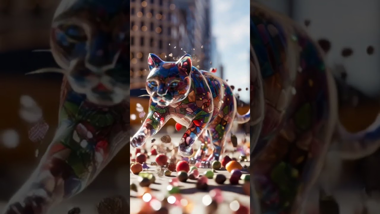 Cat 3 walks in strawberry rain again 