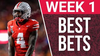 College Football Week 1 Best Bets, Picks and Predictions! (Saturday)