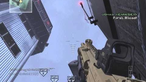 Mw3[cross map spots] episode1-outpost cross map noobtube spot on domination