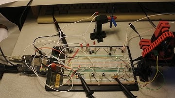 Arduino Yun episode 100: Electronics, fischertechnik, motor, Octave, edit, values, colours, graph