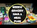 TRADER JOE'S GROCERY HAUL & WEEKLY MEAL PLAN