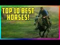 Top 10 Best, Fastest & MOST Rare Horses In Red Dead Redemption 2 - How To Get FREE Horses! (RDR2)
