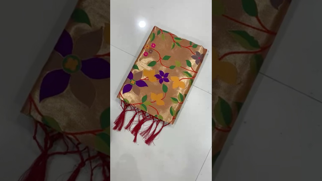 Soft Silk Brocket Kanchivaram Paithani Saree