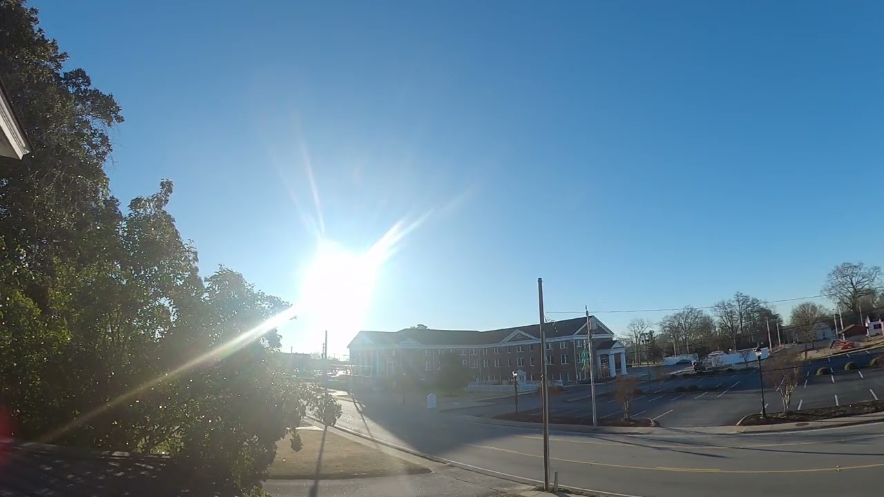 Winter sunrise in Greer