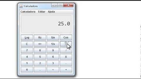 Calculadora Completa em Java - NetBeans 7.1