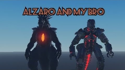 The Alzaro was finished! But... watch the video. Kaiju Project
