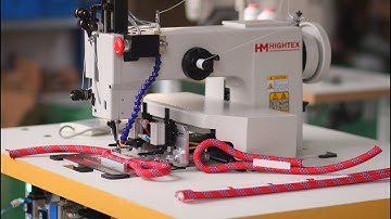 How to sew an eye splices in climbing rope