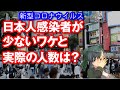 日本人感染者が少ないワケと実際の人数は？【コロナウィルス関連の真実】報道とお役立ち情報