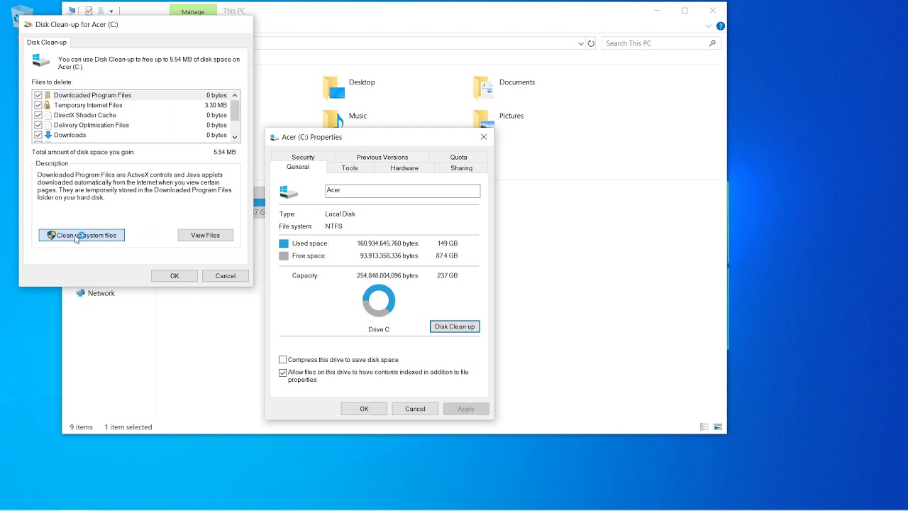 how to free up space on startup disk