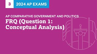 3 | FRQ (Question 1: Conceptual Analysis) | AP Comparative Government and Politics